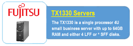 Fujitsu TX1330 Tower Servers